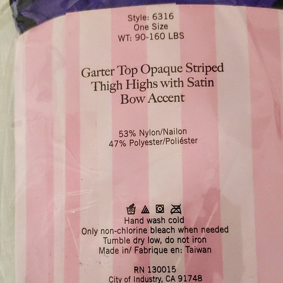 Thigh high tights - Picture 2 of 2